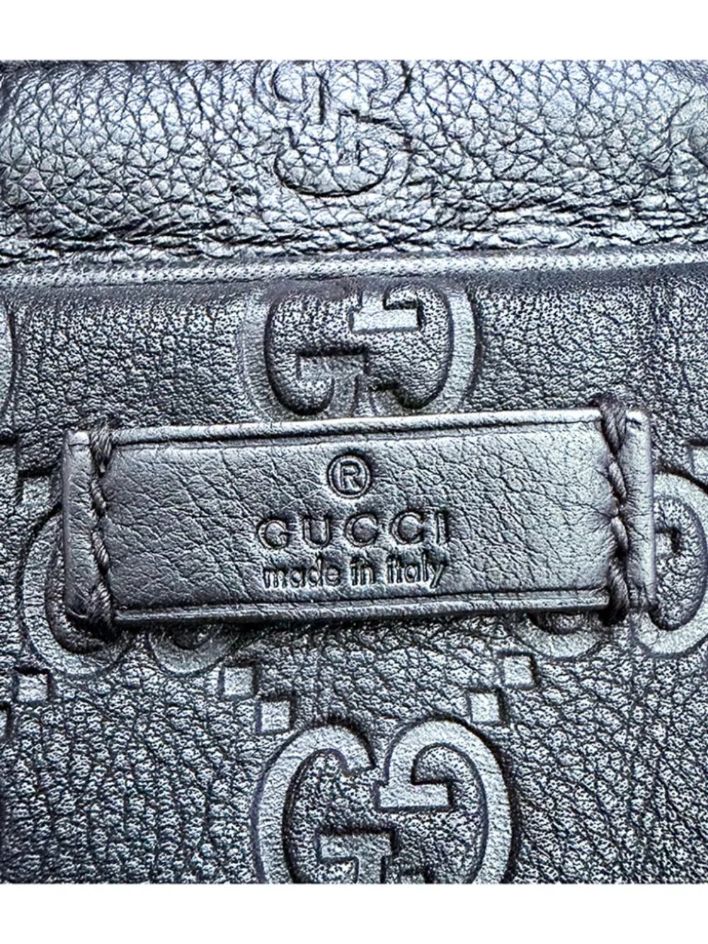Gucci Briefcase Brown Leather Bag